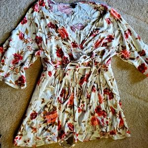 New without tags torrid waist tie shirt.